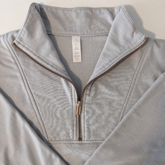 Balance Collection Half Zip Sweatshirt | Small | Light Grey | GUC - Picture 3 of 12